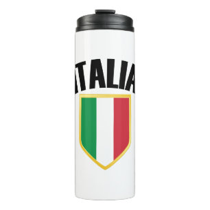 Italia Crest Italy Flag Thermal Tumbler