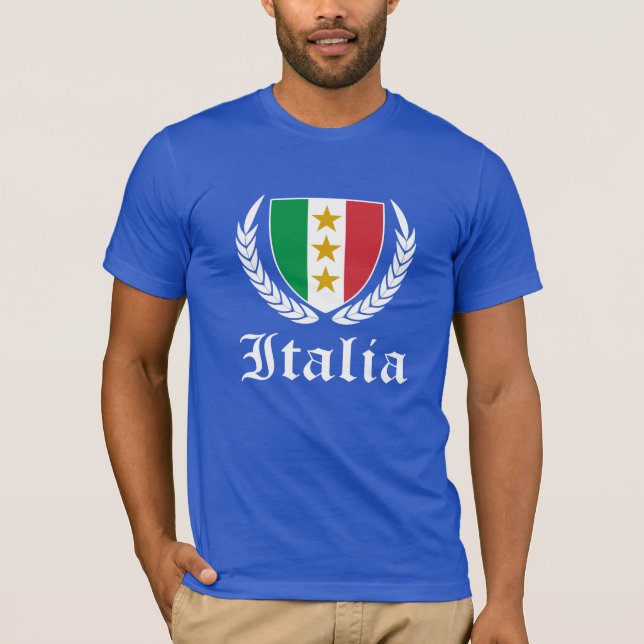 Italia Crest T-Shirt (Front)