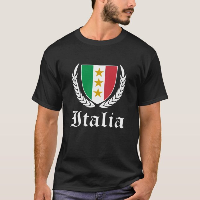 Italia Crest T-Shirt (Front)