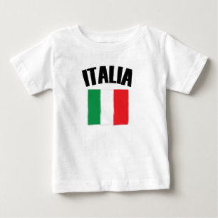 Italia Flag Italy Baby T-Shirt