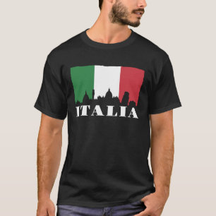 Italia Flag Travel Travelling Italy T-Shirt