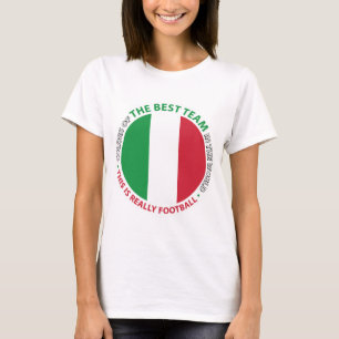 Italia Italy Art Shield T-Shirt