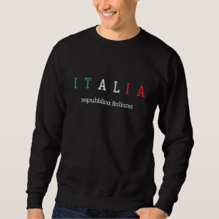 ITALIA (Italy), Repubblica italiana Embroidered Sweatshirt