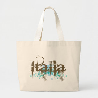 Italia Italy T-shirt Large Tote Bag