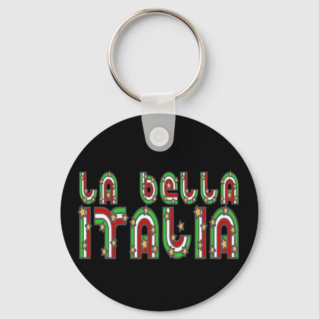 Italia Keychain (Front)