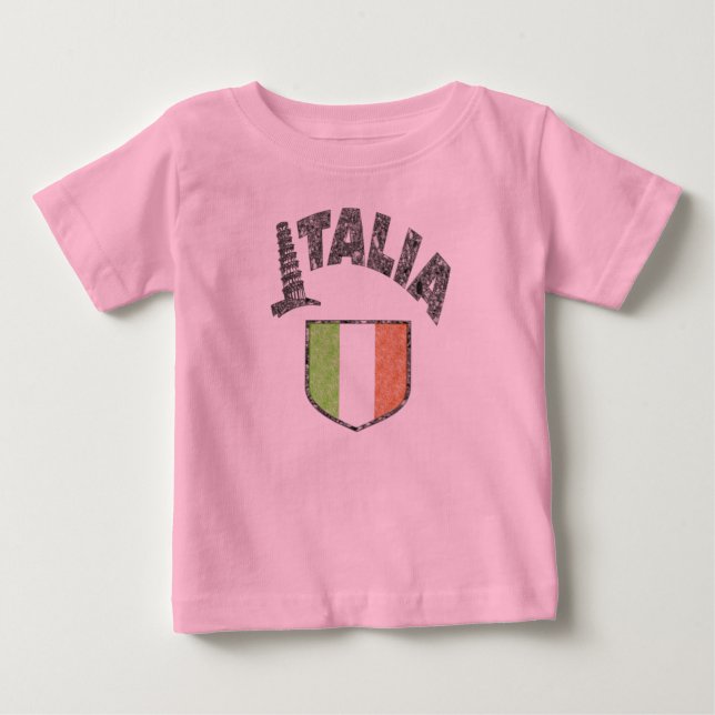 Italia Long Sleeve Toddler Shirt (Front)