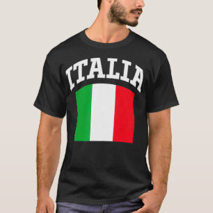 Italia Pocket Italy Flag Italian Home Pride Italia T-Shirt