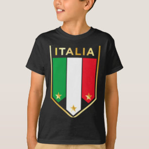 Italia Print Proud Italian Italian Soccer Jers T S T-Shirt