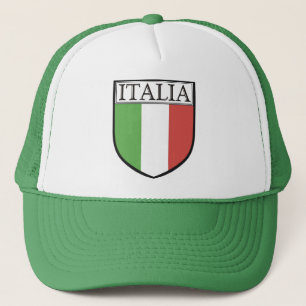 Italia Shield Hat / Italy Flag Cap