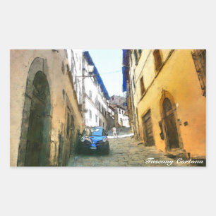 Italia Tuscany Cortona. Sticker