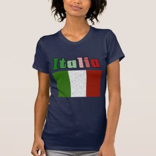 Italia Vintage Flag T-Shirt