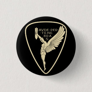 Italian Air Force ww2 bomber squadron 1 Inch Round Button