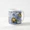 Italian Amalfi blue white tiles and lemons