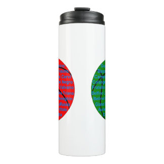 Italian American Basketball Players Thermal Tumbler