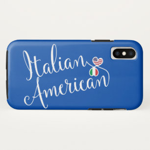 Italian American Entwined Hearts Cell Phone Case