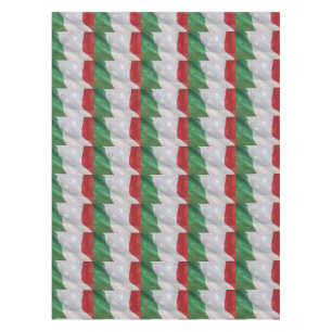Italian and USA flags Tablecloth