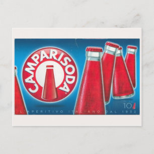 Italian Apertif Postcard