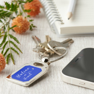 Italian At Heart Keyring, Italy Keychain