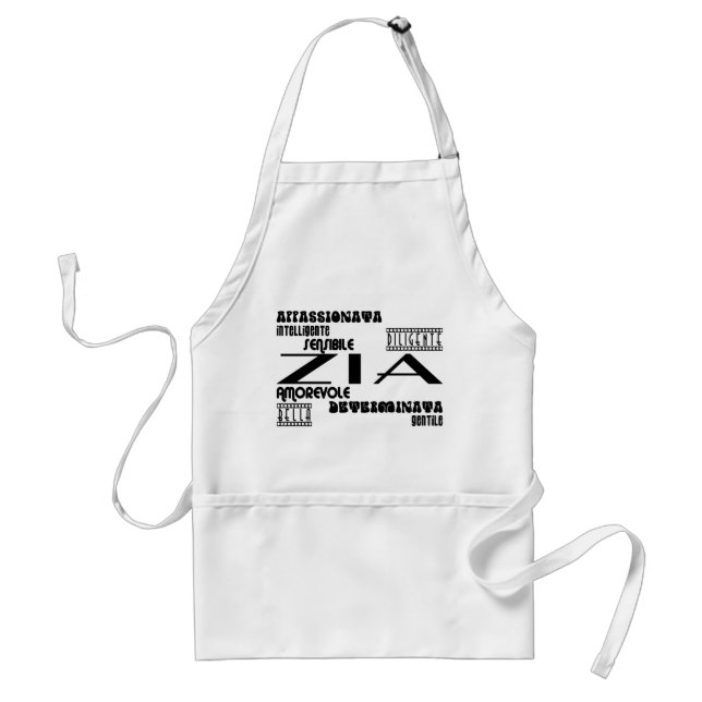 Italian Aunts : Qualities Standard Apron (Front)