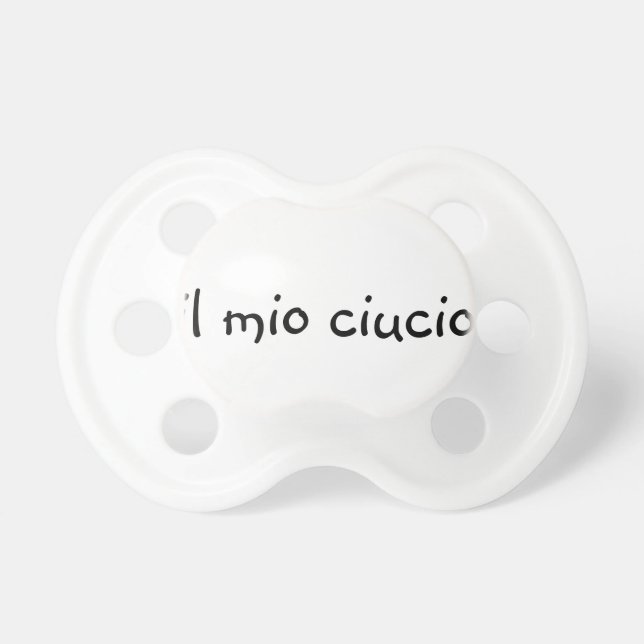 Italian Baby Pacifier (Front)