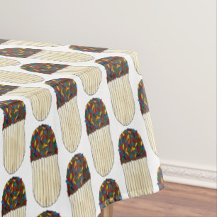 Italian Bakery Butter Cookie Chocolate Sprinkles Tablecloth