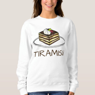 Italian Bakery Tiramisu Dessert Food Bakery Berry Sweatshirt