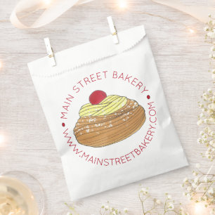 Italian Bakery Zeppole Fried Pastry Baked Made By Favour Bag