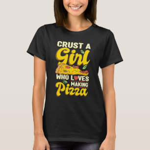 Italian Baking Profession Expert Hobby Pizza Maker T-Shirt