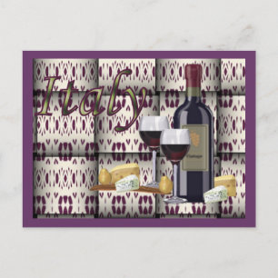 Italian Basket Postcard