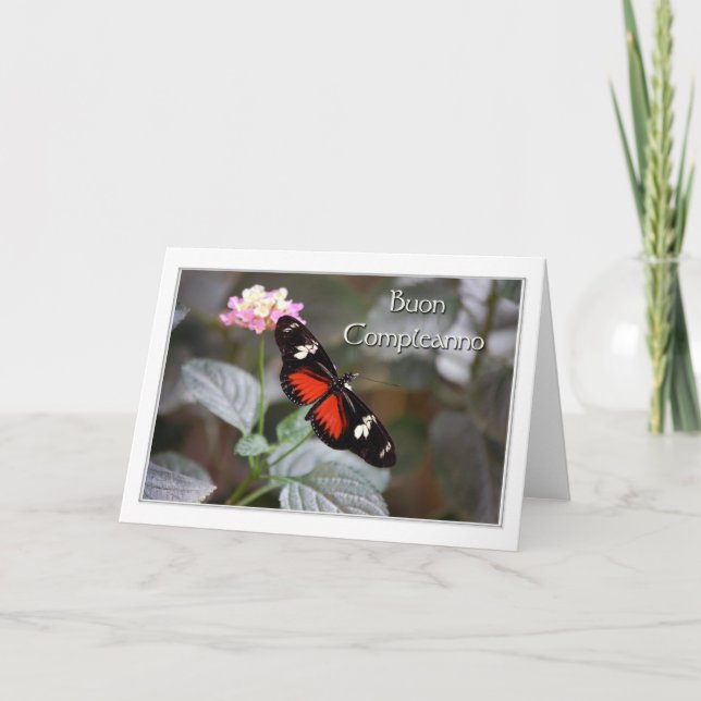 Italian Birthday Card (Front)