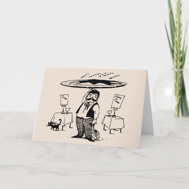 ITALIAN BISTRO BIRTHDAY CARDS (Front)