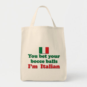 Italian Bocce Balls Tote Bag
