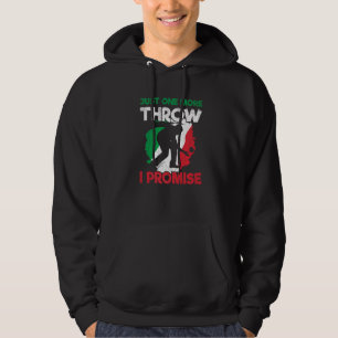 Italian boccia Quote for a Bocci Ball Player Hoodie