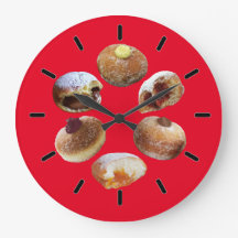 'Italian Bomboloni' Wall Clock
