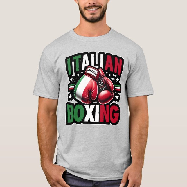 Italian Boxing (Campione)  T-Shirt (Front)
