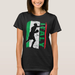 Italian Boxing Team Italy Flag Boxing Gloves T-Shirt