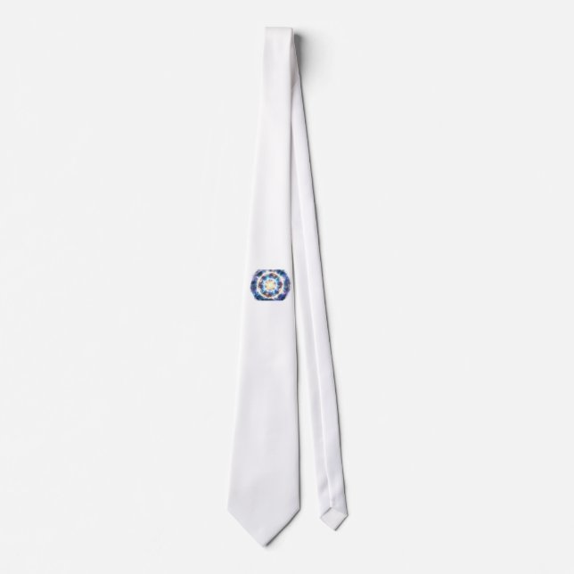 Italian Brainrot Cyberpunk Shark Tie (Front)