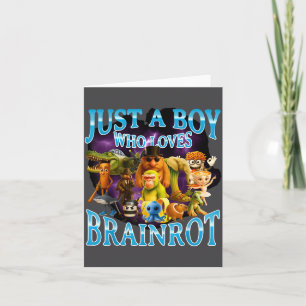 Italian Brainrot Lover Meme Internet Illustration Card