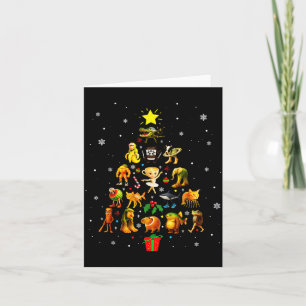 Italian Brainrot Meme Christmas Tree Brain Rot Xma Card