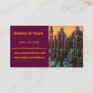 italian Business Card Template