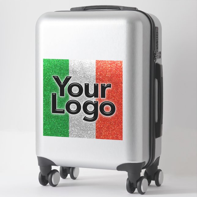 Italian Business Owner Logo Promotional Marketing (Suitcase)