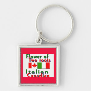 Italian-Canadian Keychain