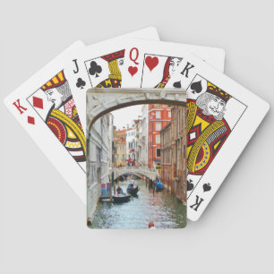 Italian Canals in Venice Playing Cards