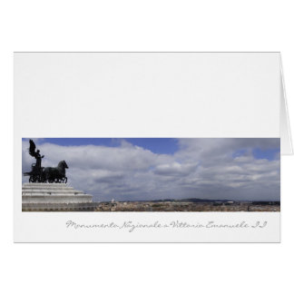 Italian cards, Monument to Victor Emmanuel II Rome