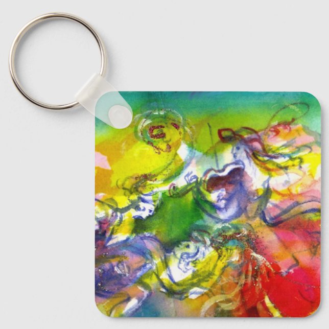 ITALIAN CARNIVAL / Dance,Music,Theatre Keychain (Front)