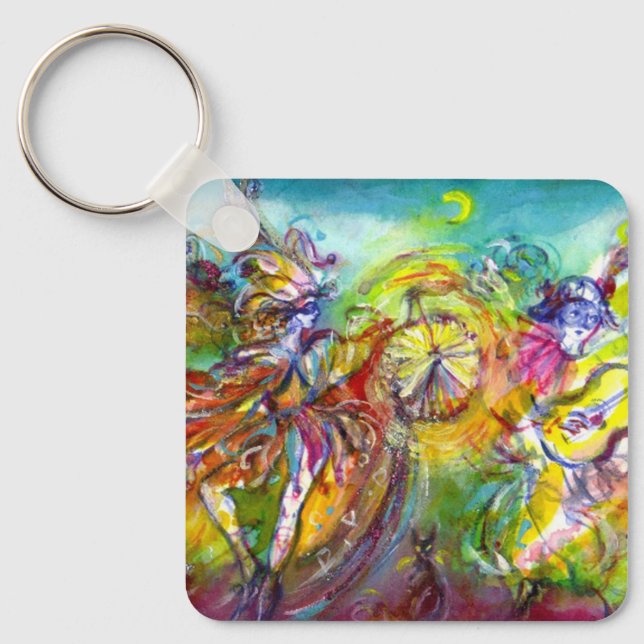 ITALIAN CARNIVAL / Dance,Music,Theatre Keychain (Front)