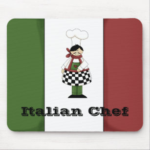 Italian Chef #8 Mousepad