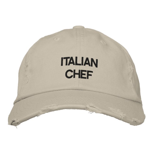 "ITALIAN CHEF" HAT (Front)