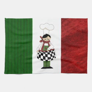 Italian Chef Kitchen Towel