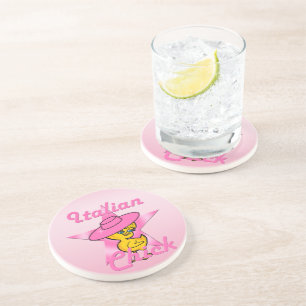 Italian Chick #8 Coaster